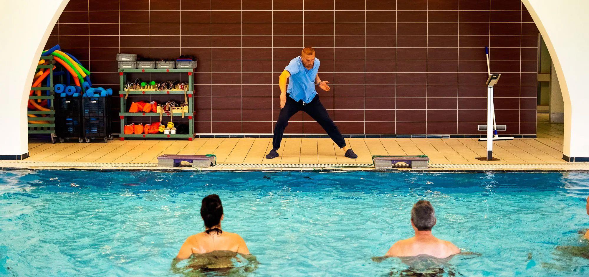 Wassergymnastik der Rehaklinik Hohenelse